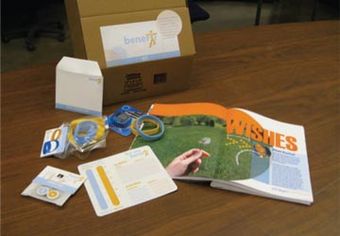 book, cards and other designed artifacts of BeneFIT project